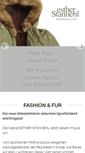 Mobile Screenshot of fashion-fur.de