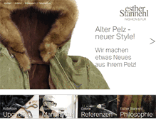 Tablet Screenshot of fashion-fur.de